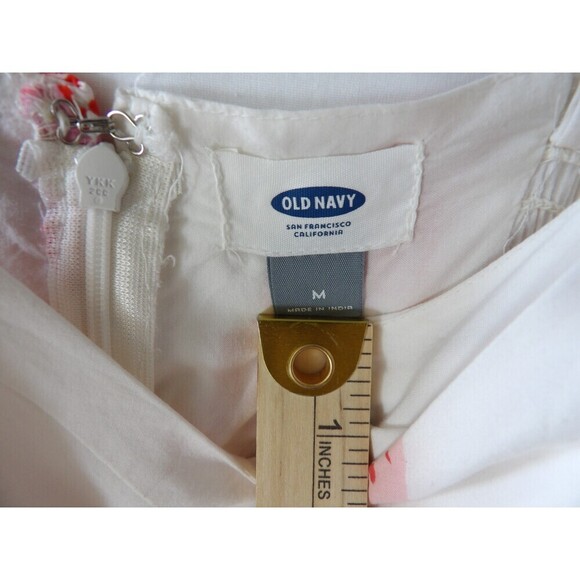 Old Navy Floral Midi Spaghetti Strap A Line Dress | Medium - Picture 5 of 12